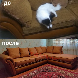 Перетяжка углового дивана Харьков фото 20
